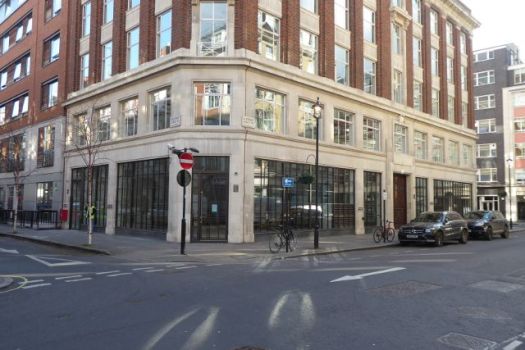 Front of restaurant.